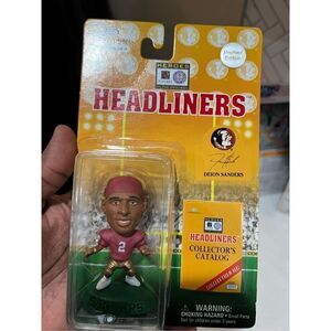 Deion Sanders 1996 Headliners Florida State Seminoles Corinthian Sealed NCAA